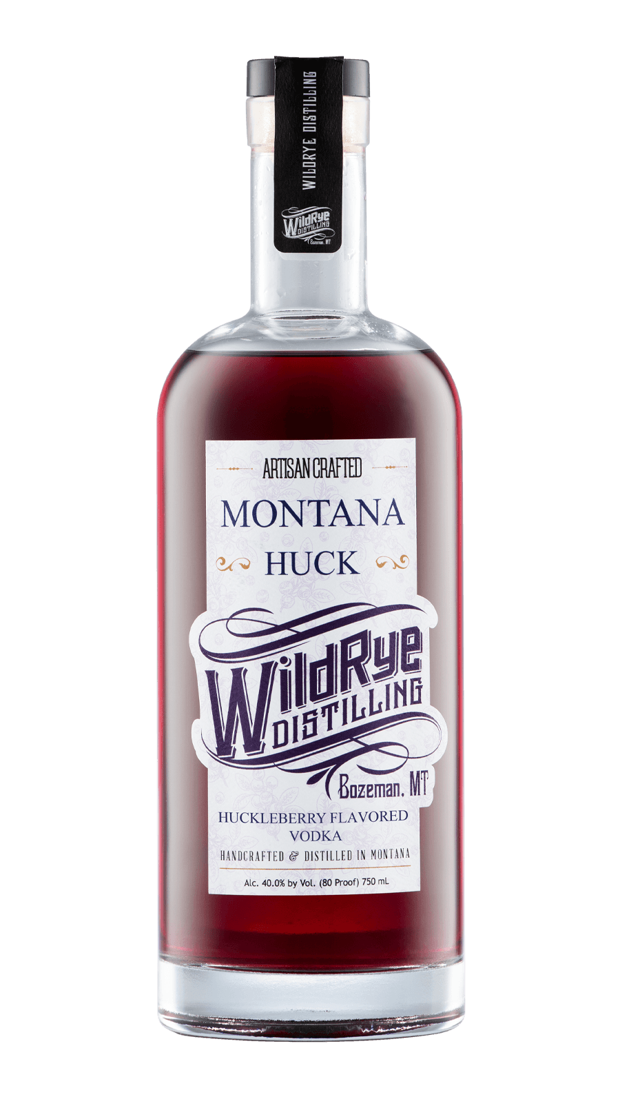Montana Huck Front of Bottle