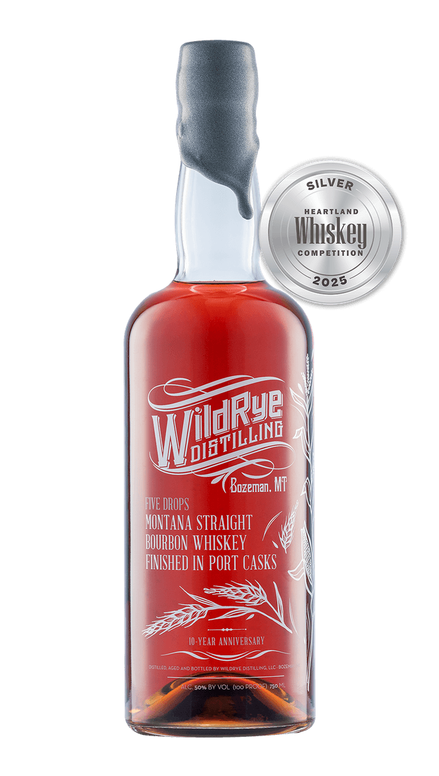 Five Drops Montana Straight Bourbon, 10th Anniversary