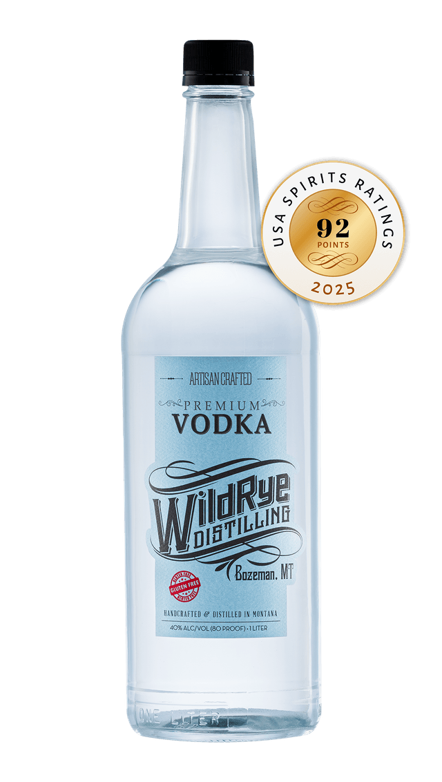 Wildrye Premium Vodka - Front of bottle